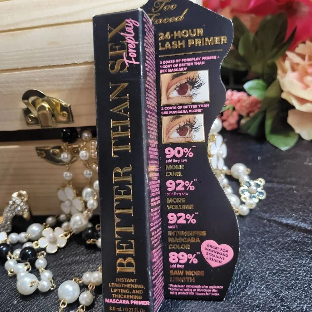 New Too Faced Better Than Sex Foreplay Mascara Primer
